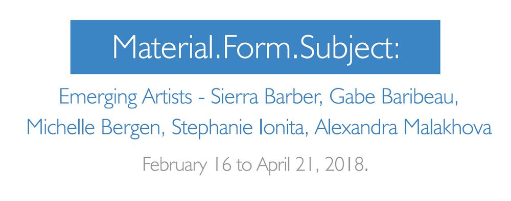 Material Form Subject